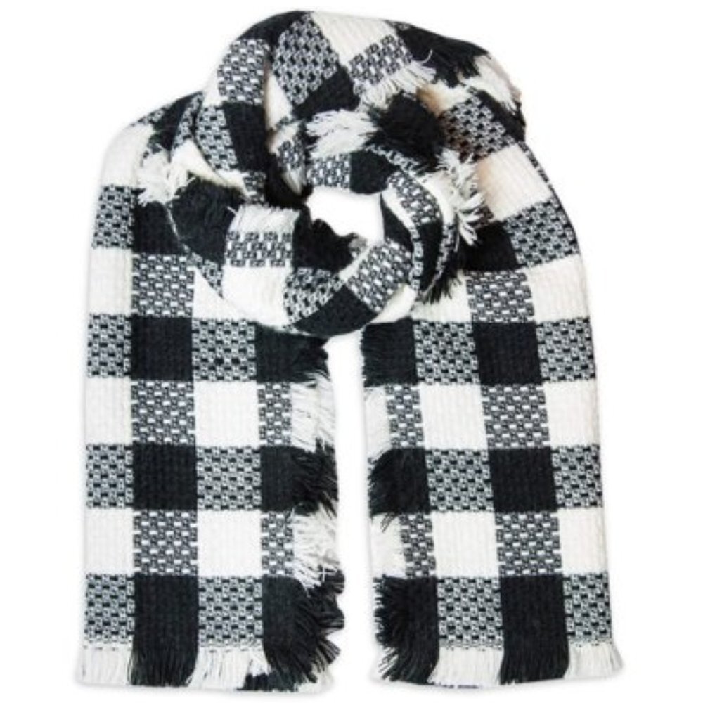Time and Tru Ladies Plaid Scarf